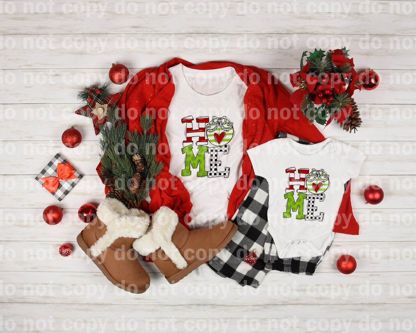 Home Christmas Dream Print or Sublimation Print