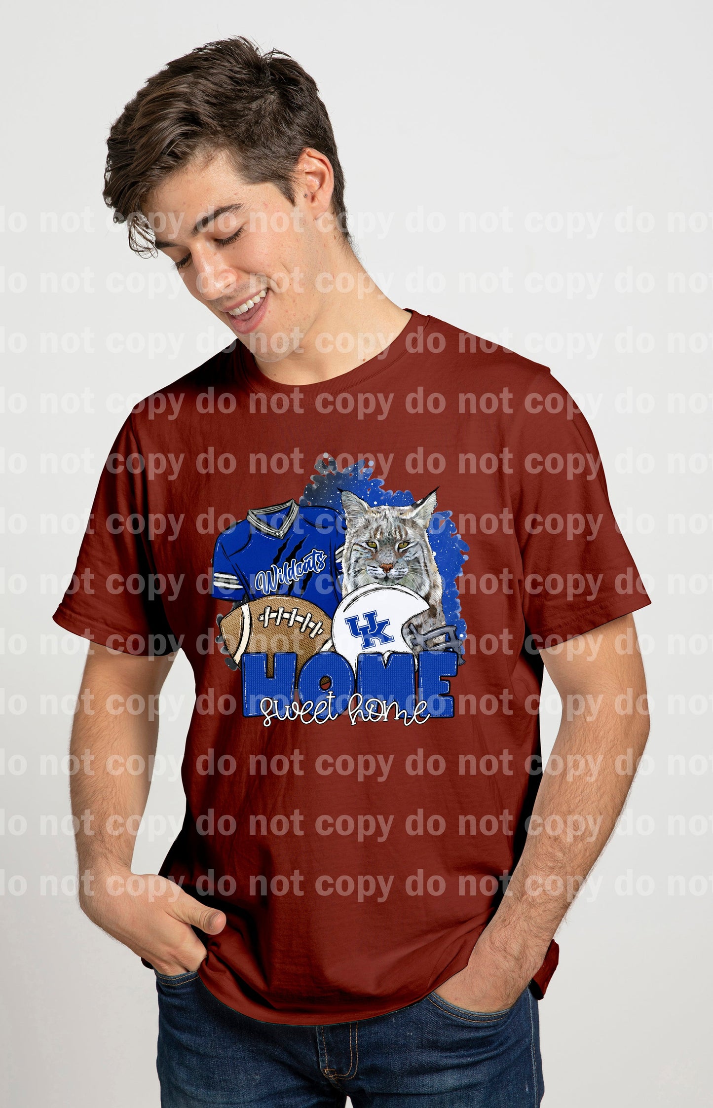 Home Sweet Home Football Cat Dream Print or Sublimation Print