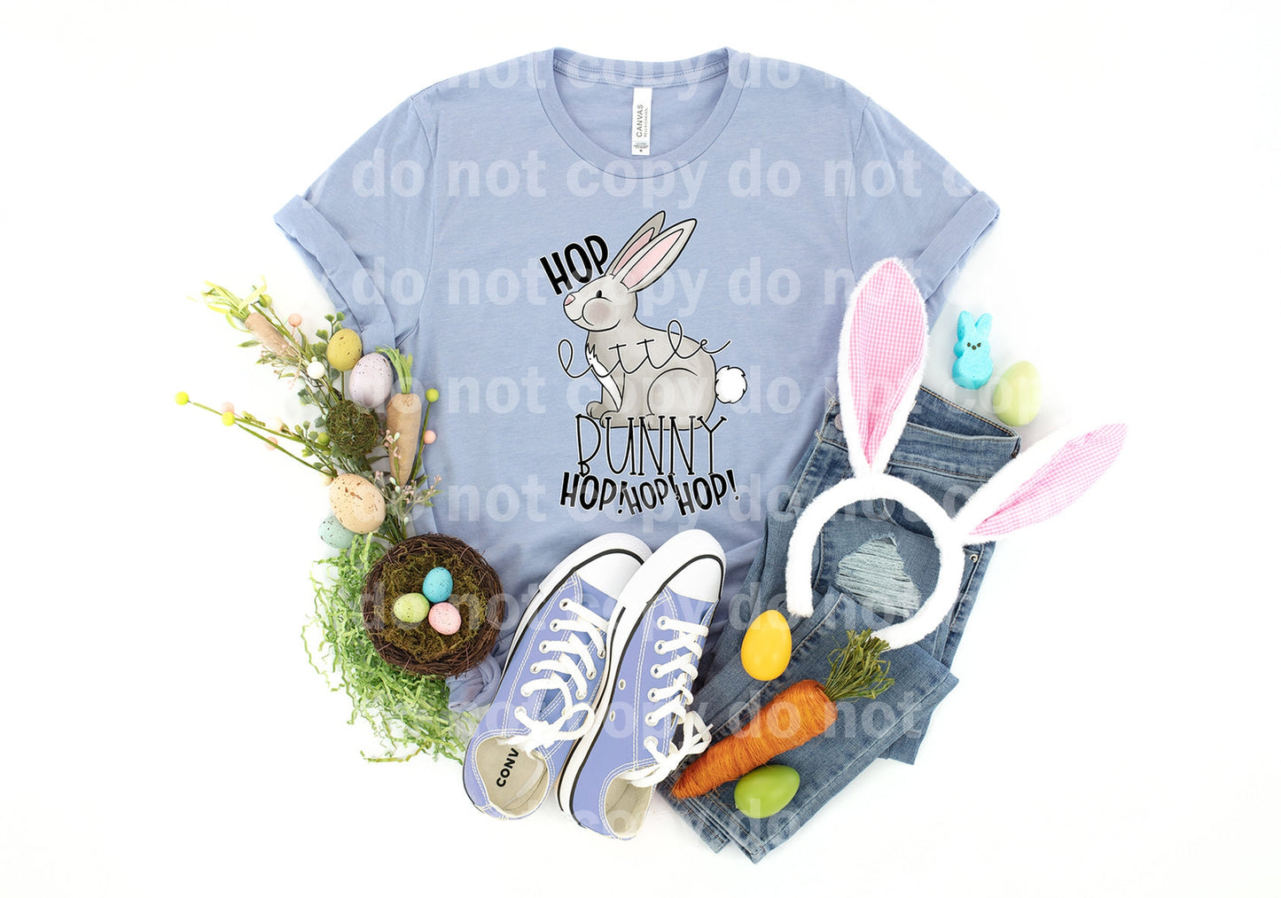 Hop Little Bunny Hop Hop Hop Dream Print or Sublimation Print