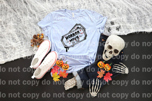 Horror Movie Fan Club Full Color/One Color Dream Print or Sublimation Print