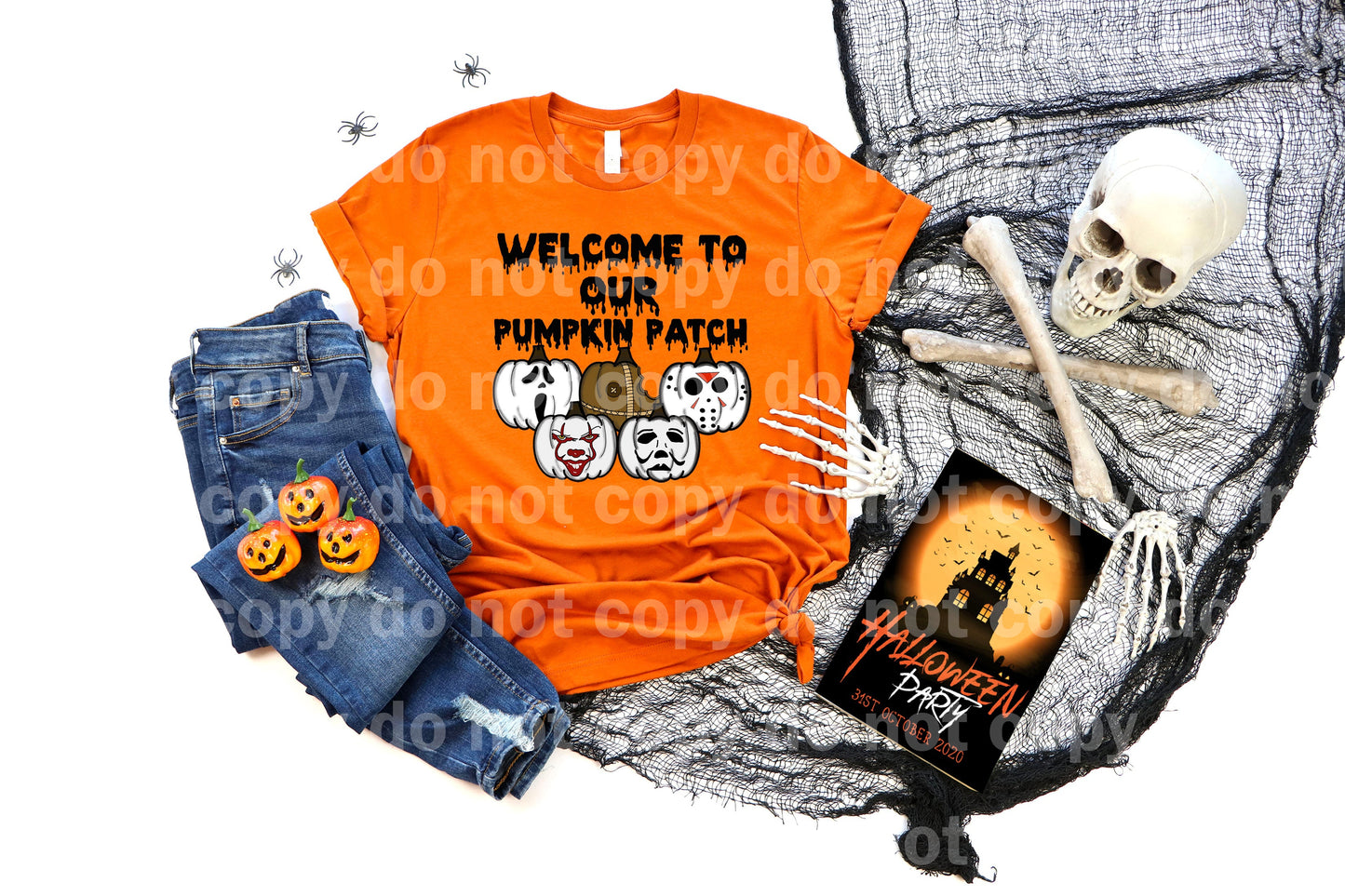 Bienvenido a nuestra impresión de ensueño o sublimación de Pumpkin Patch