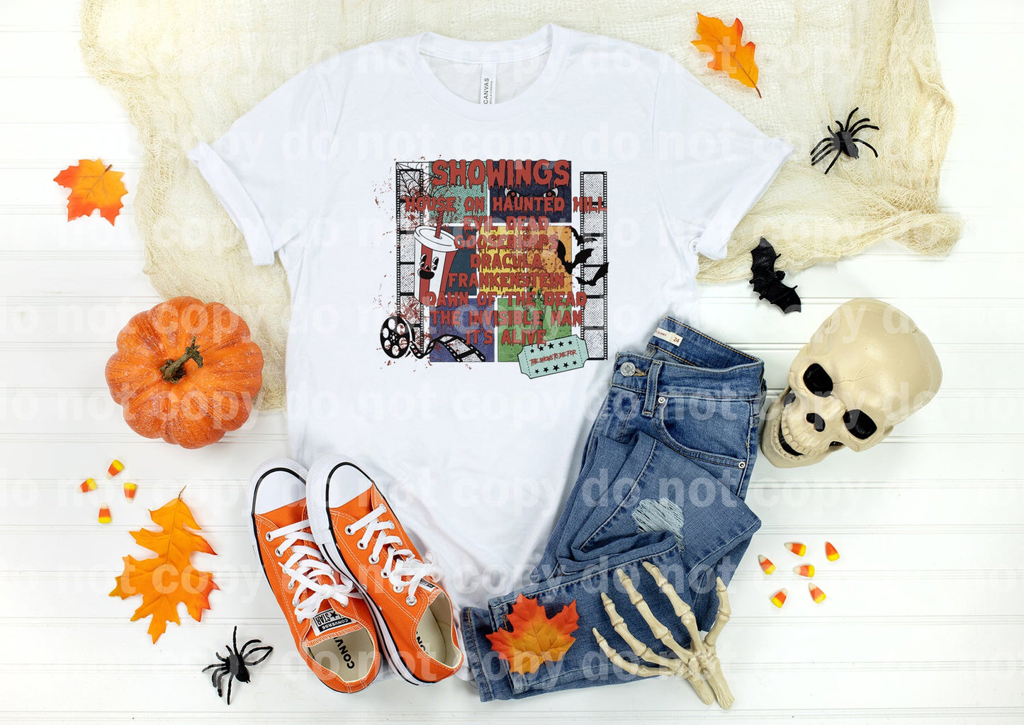 Horror Showings Full Color/One Color Dream Print or Sublimation Print