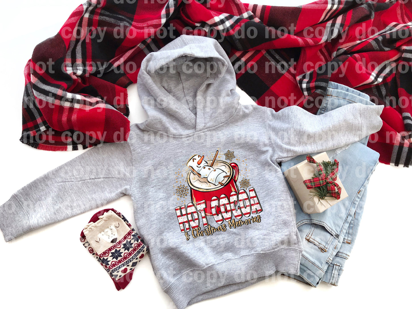 Hot Cocoa And Christmas Memories Dream Print or Sublimation Print