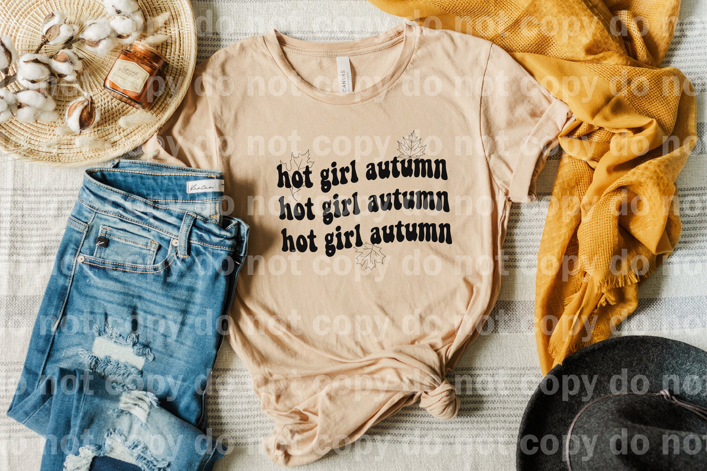 Hot Girl Autumn Dream Print or Sublimation Print