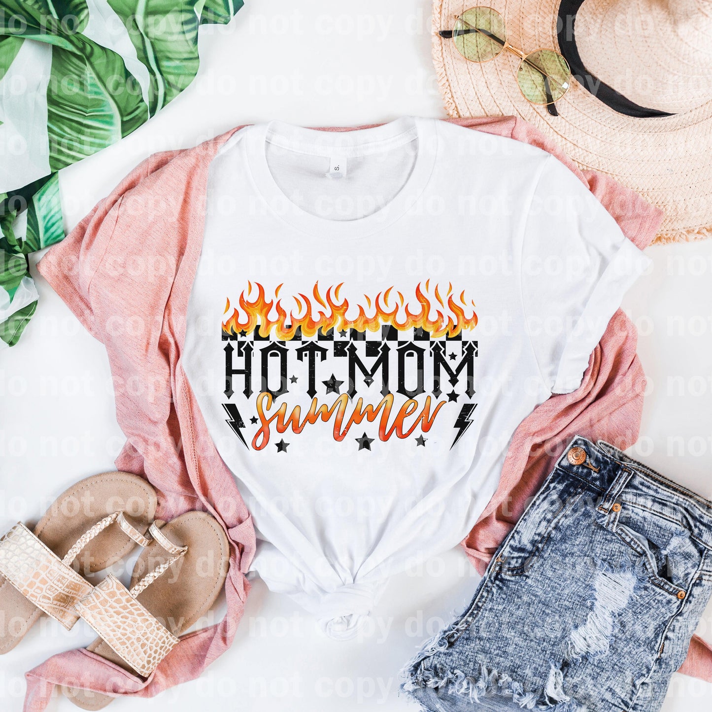 Hot Mom Summer Flame Dream Print or Sublimation Print