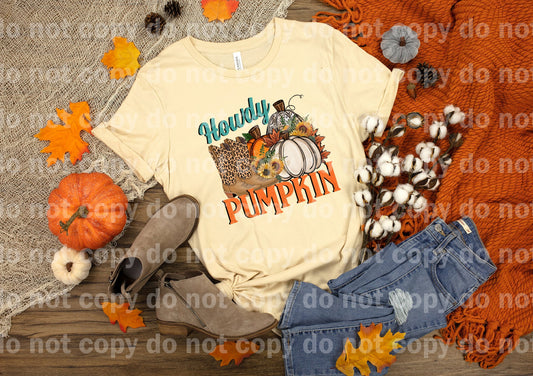 Howdy Pumpkin Dream Print or Sublimation Print