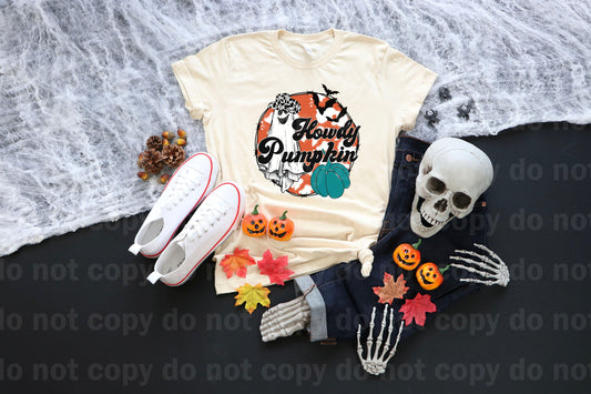 Howdy Pumpkin with Bats Dream Print or Sublimation Print