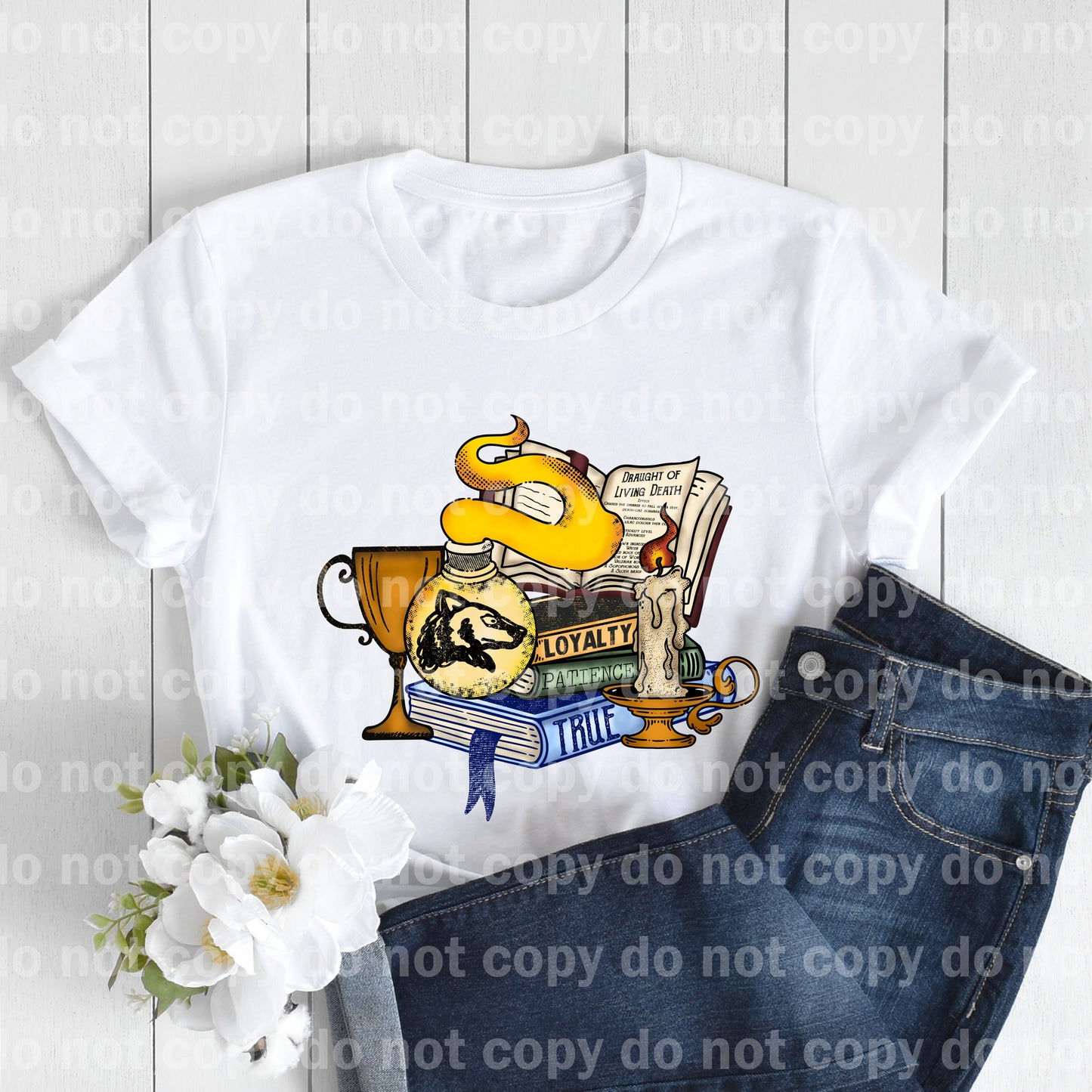 Badger No Label Loyalty Patience True Full Color/One Color Dream Print or Sublimation Print