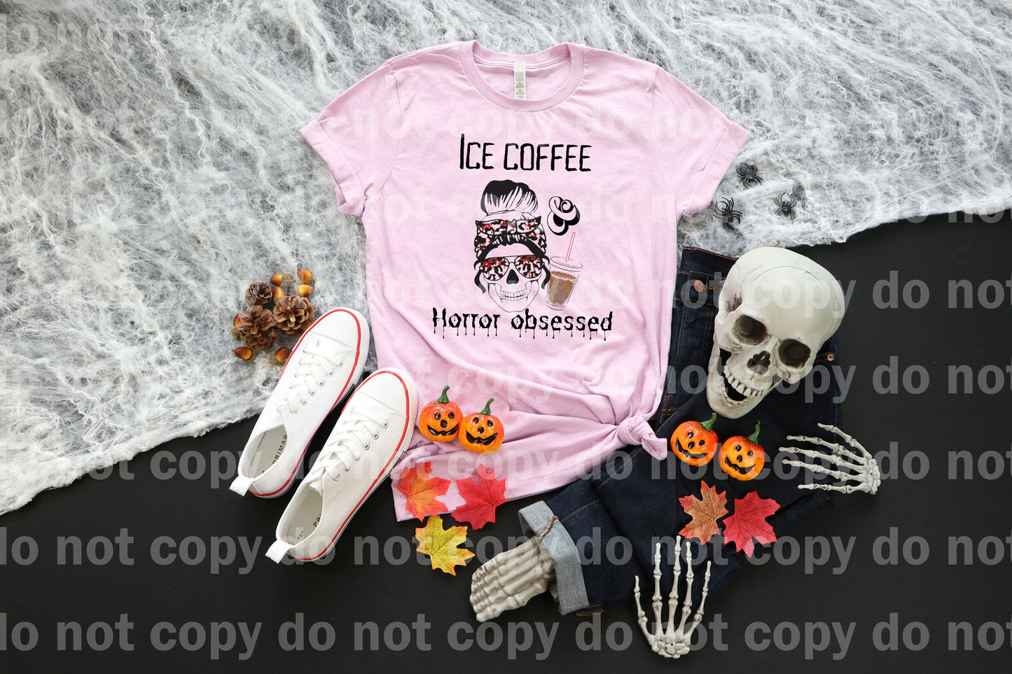 Ice Coffee Horror Obsessed Dream Print o Impresión de sublimación