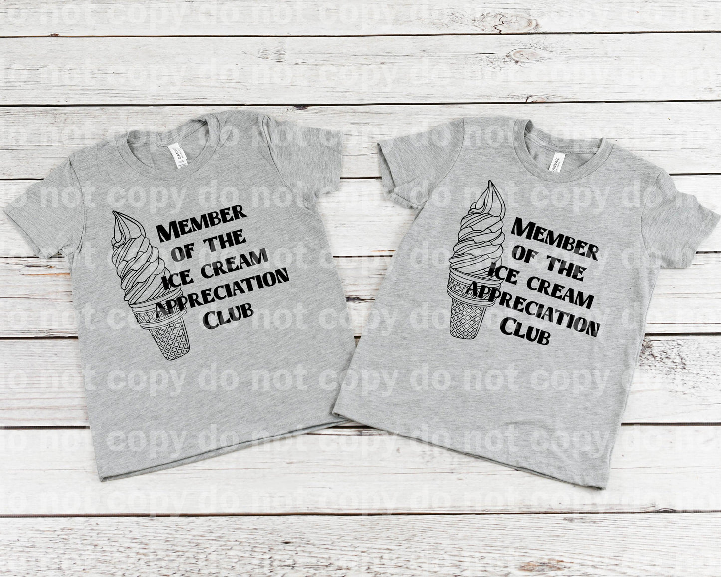 Member Of The Ice Cream Appreciation Club Dream Print or Sublimation Print