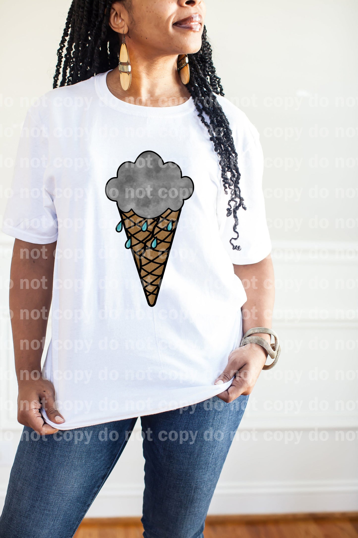 Ice Cream Rain Dream Print or Sublimation Print