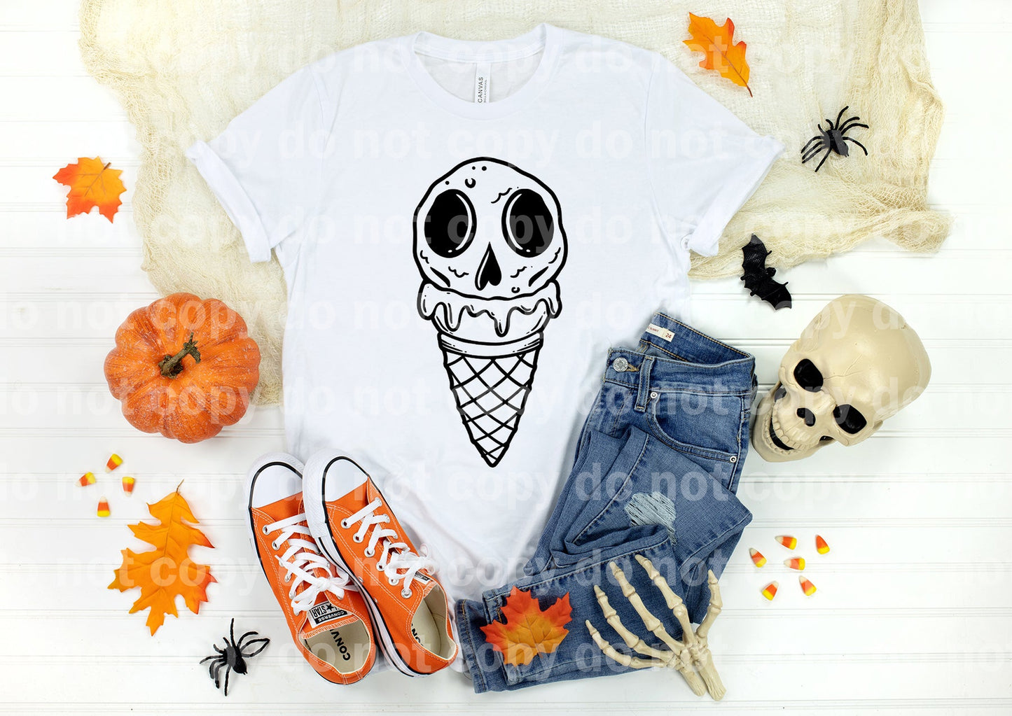 Ice Cream Skull Dream Print or Sublimation Print