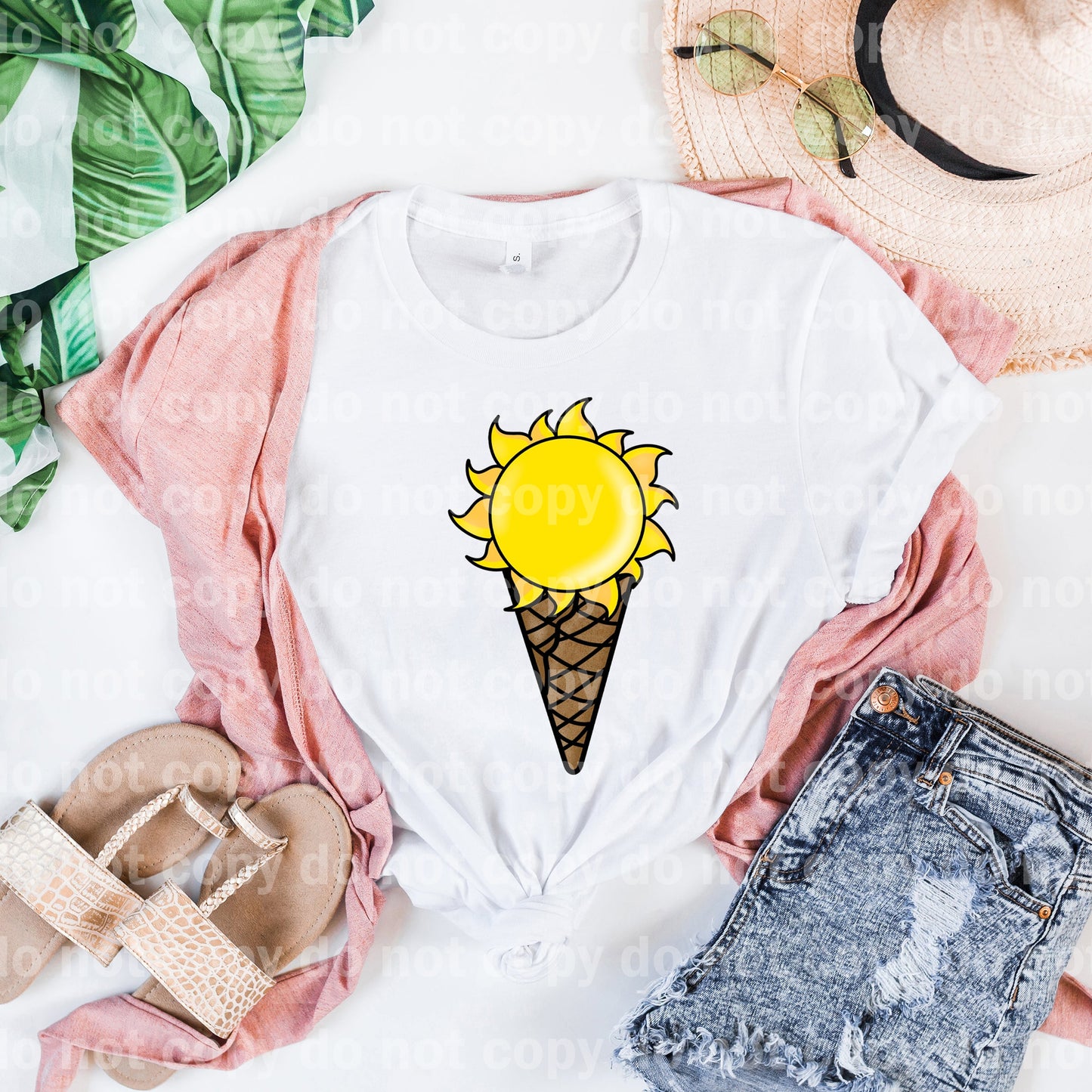 Ice Cream Sun Dream Print or Sublimation Print