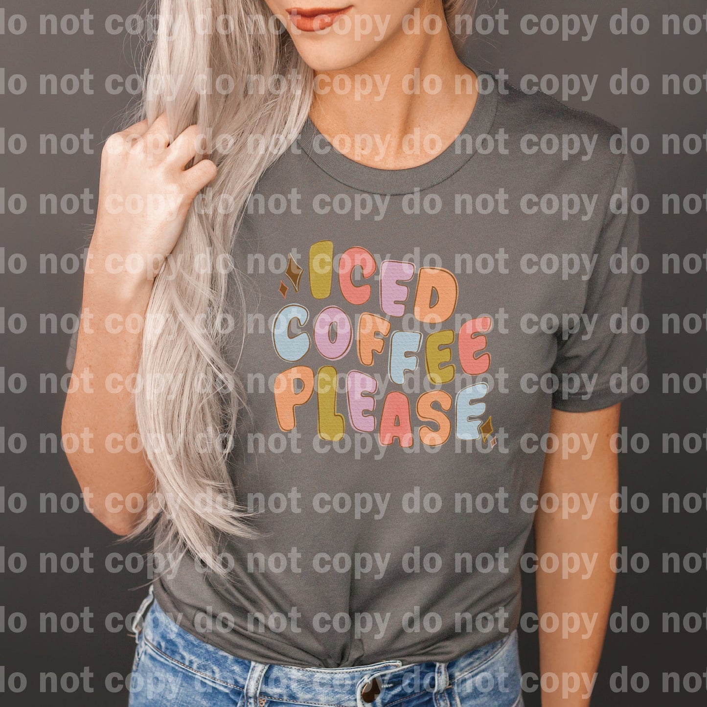 Iced Coffee Please Dream Print or Sublimation Print