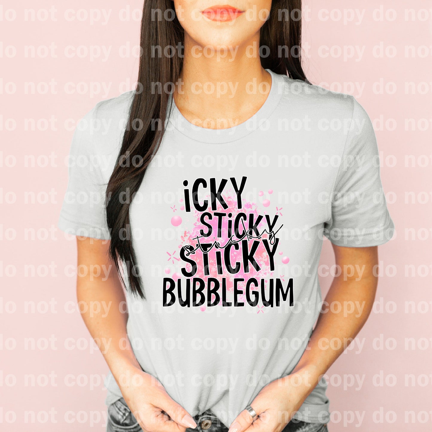 Icky Sticky Sticky Bubblegum Blue/Pink Dream Print or Sublimation Print