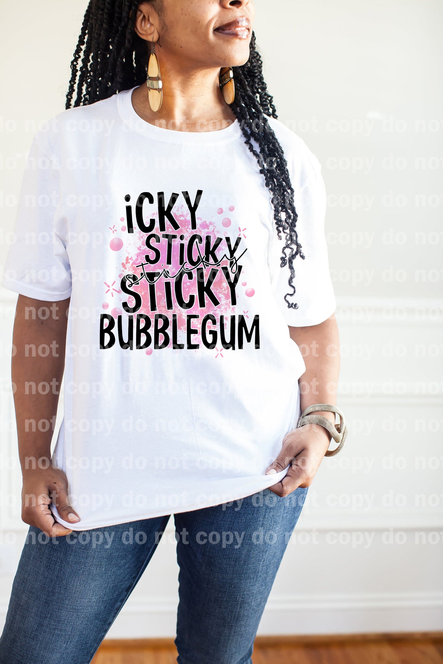Icky Sticky Sticky Bubblegum Blue/Pink Dream Print or Sublimation Print