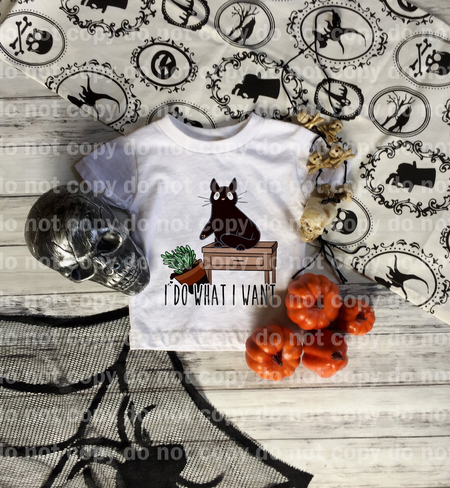 I Do What I Want black Cat Matching Set Dream Print or Sublimation Print