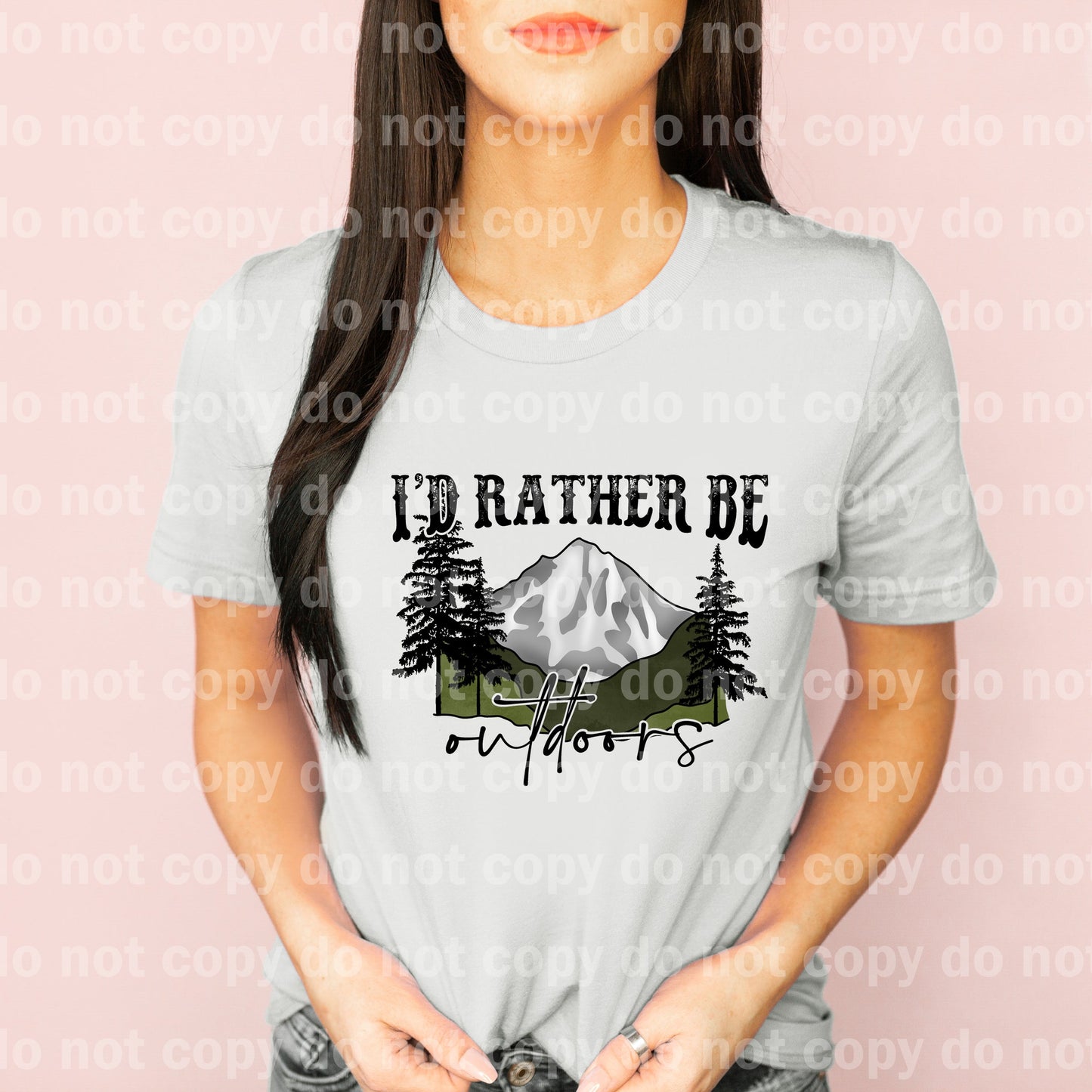 I'd Rather Be Outdoors Dream Print or Sublimation Print