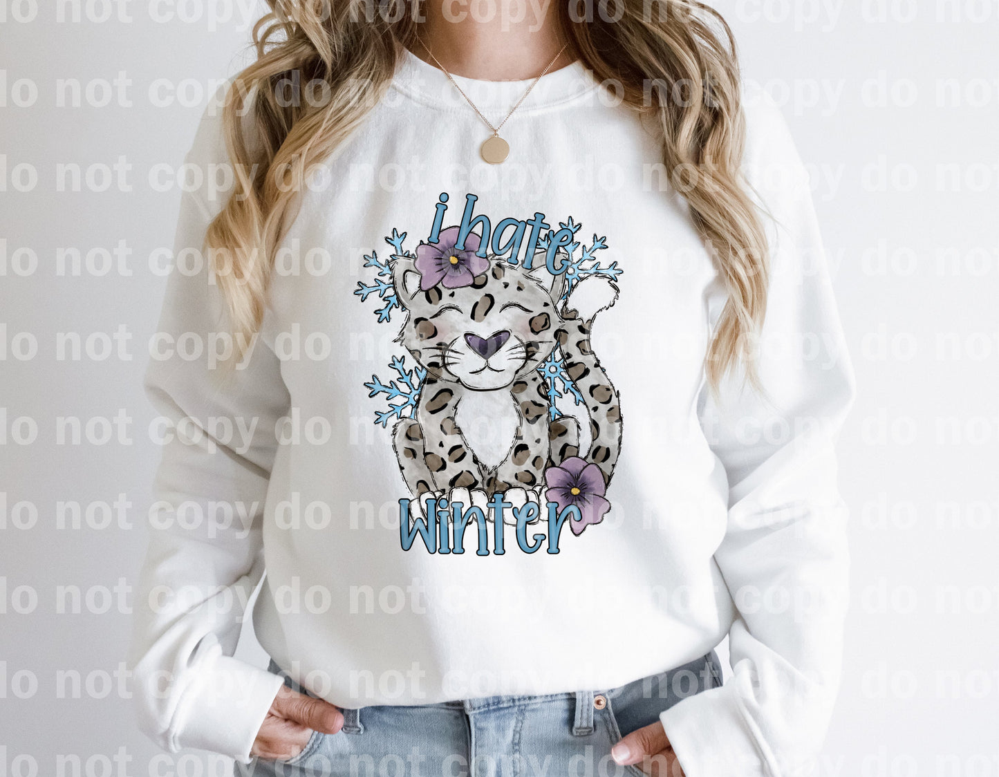 I Hate Winter Dream Print or Sublimation Print