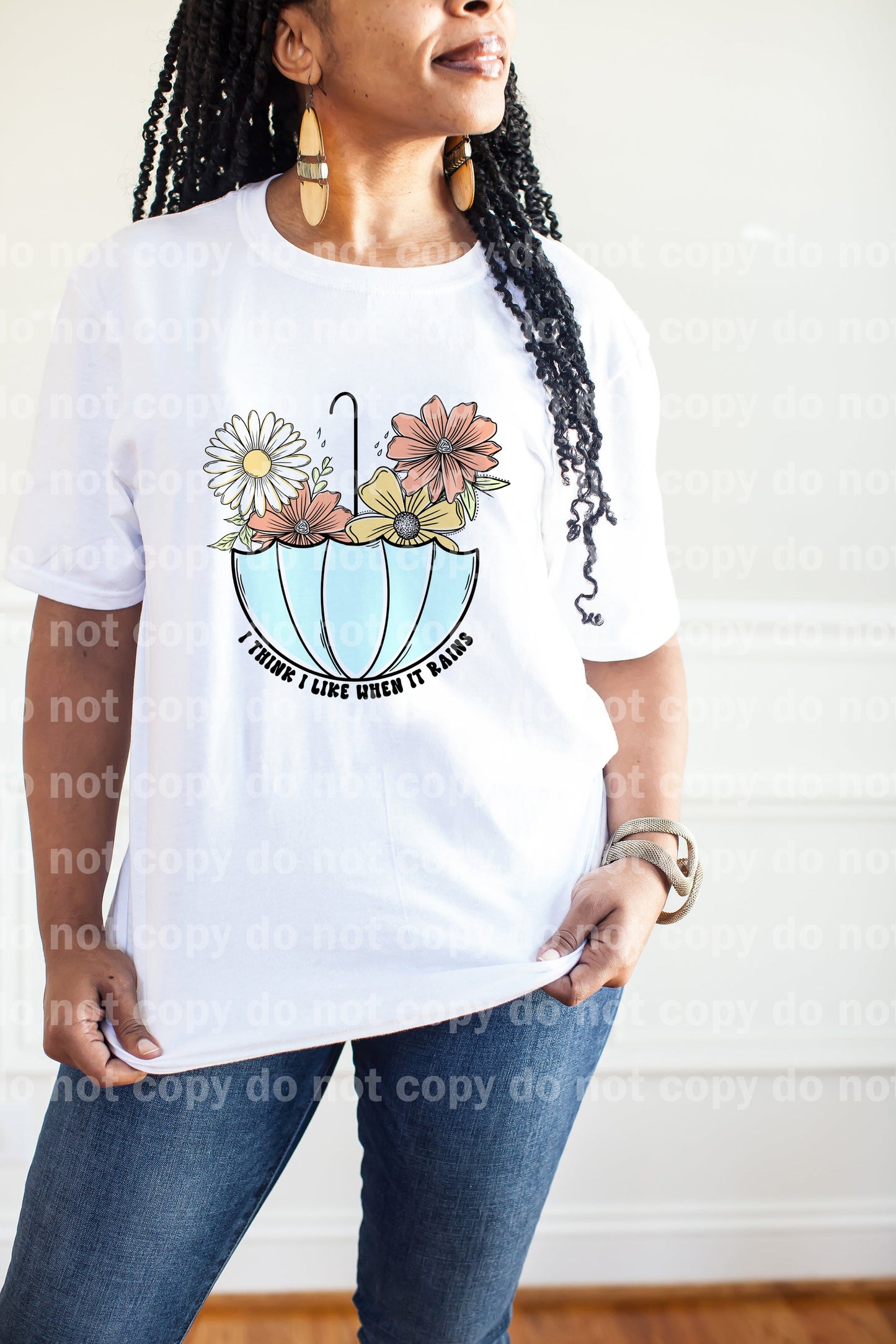 I Think I Like When It Rains Full Color/One Color Dream Print or Sublimation Print