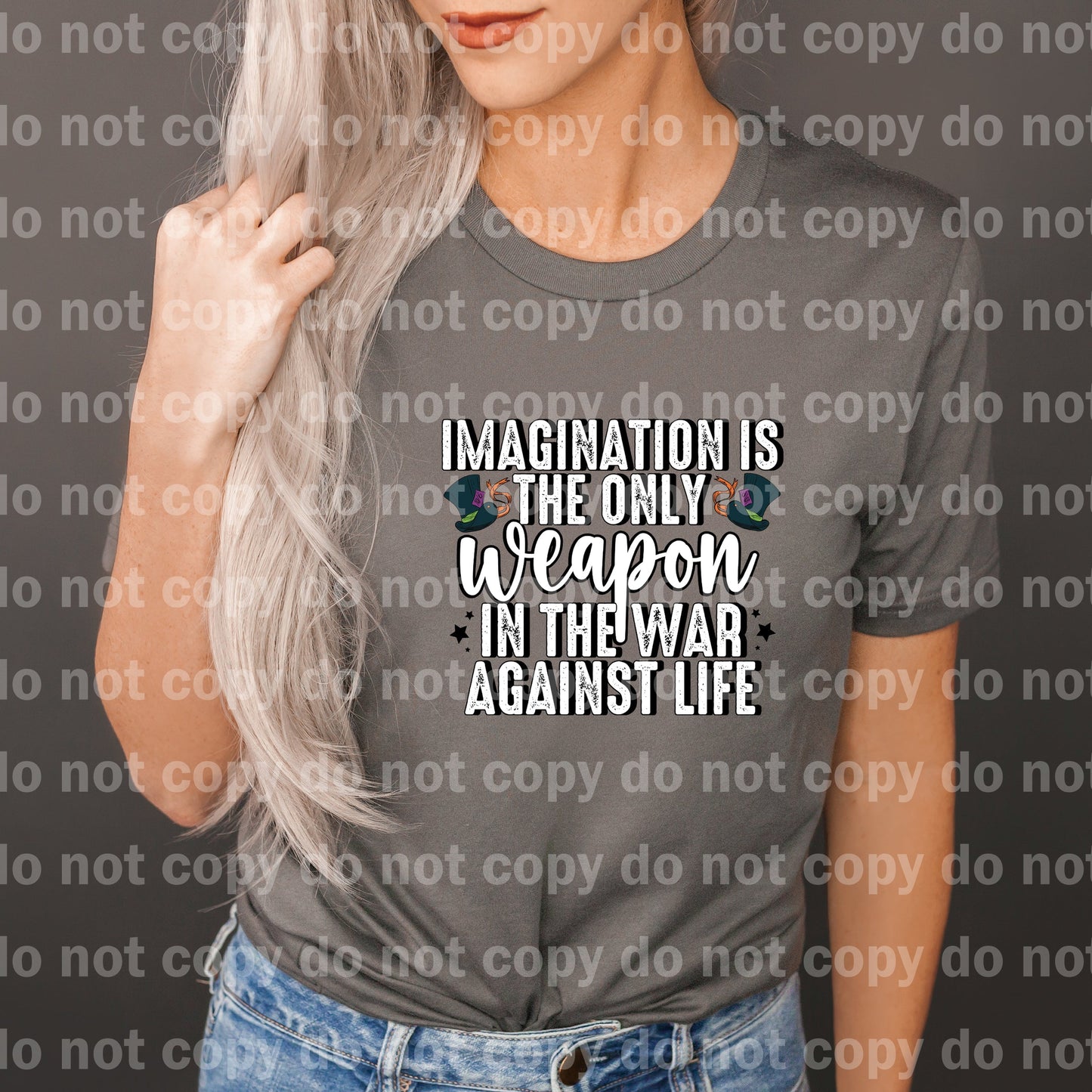 Imagination Is The Only Weapon In The War Against Life Dream Print or Sublimation Print