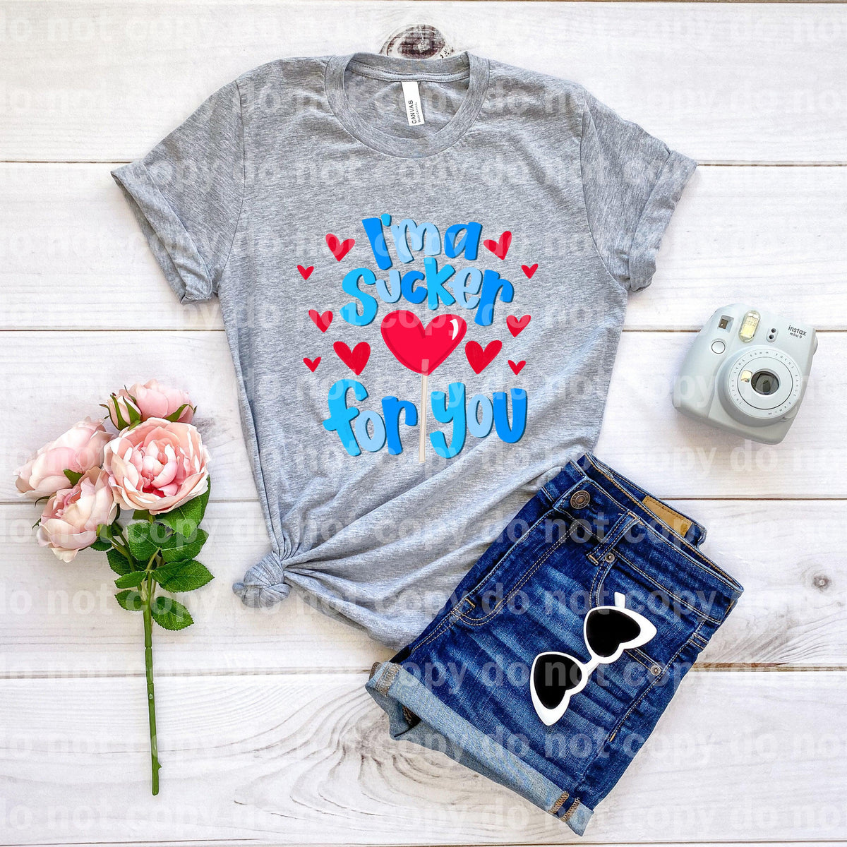 I'm a sucker for you hearts Dream Print or Sublimation Print