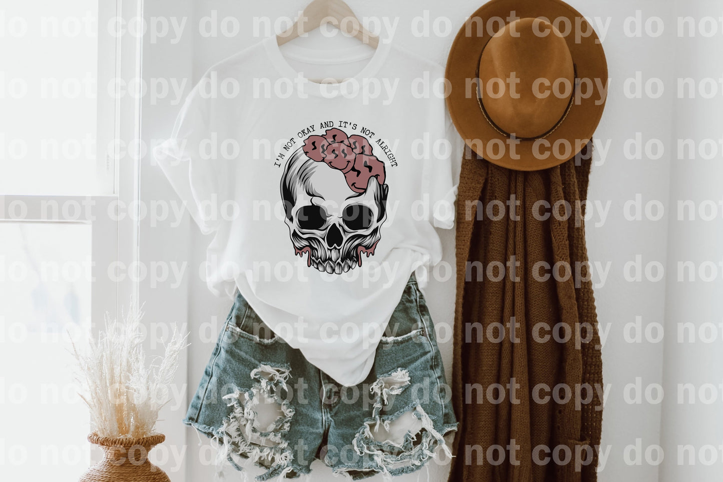 I'm Not Okay And It's Not Alright Dream Print or Sublimation Print
