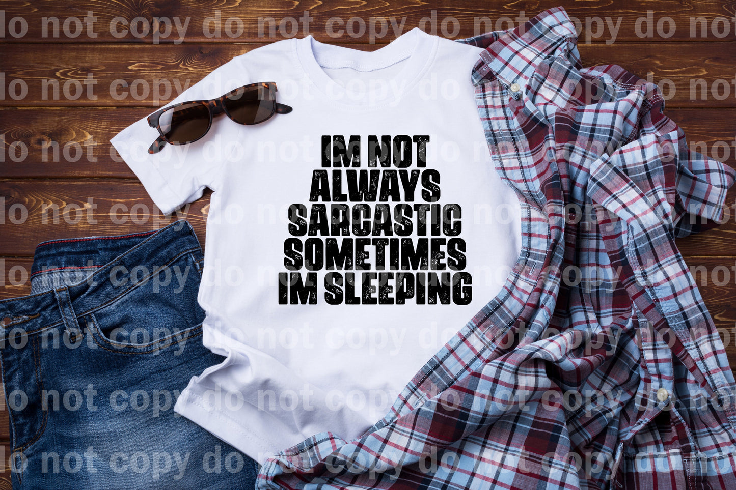 I'm Not Always Sarcastic Sometimes I'm Sleeping Dream Print or Sublimation Print