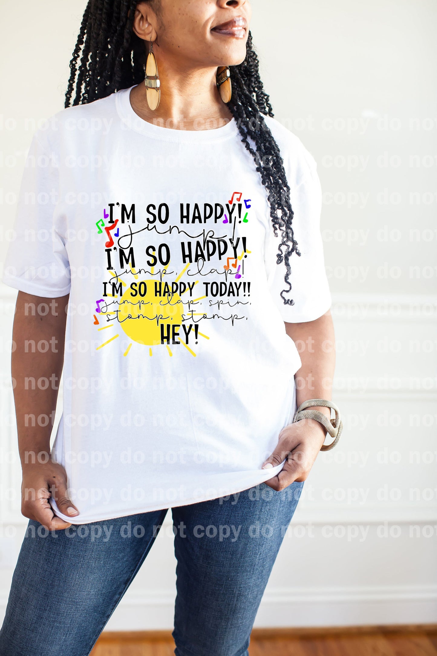 I'm So Happy Dream Print or Sublimation Print