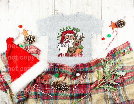 I Put Out For Santa And The Reindeer Dream Print or Sublimation Print