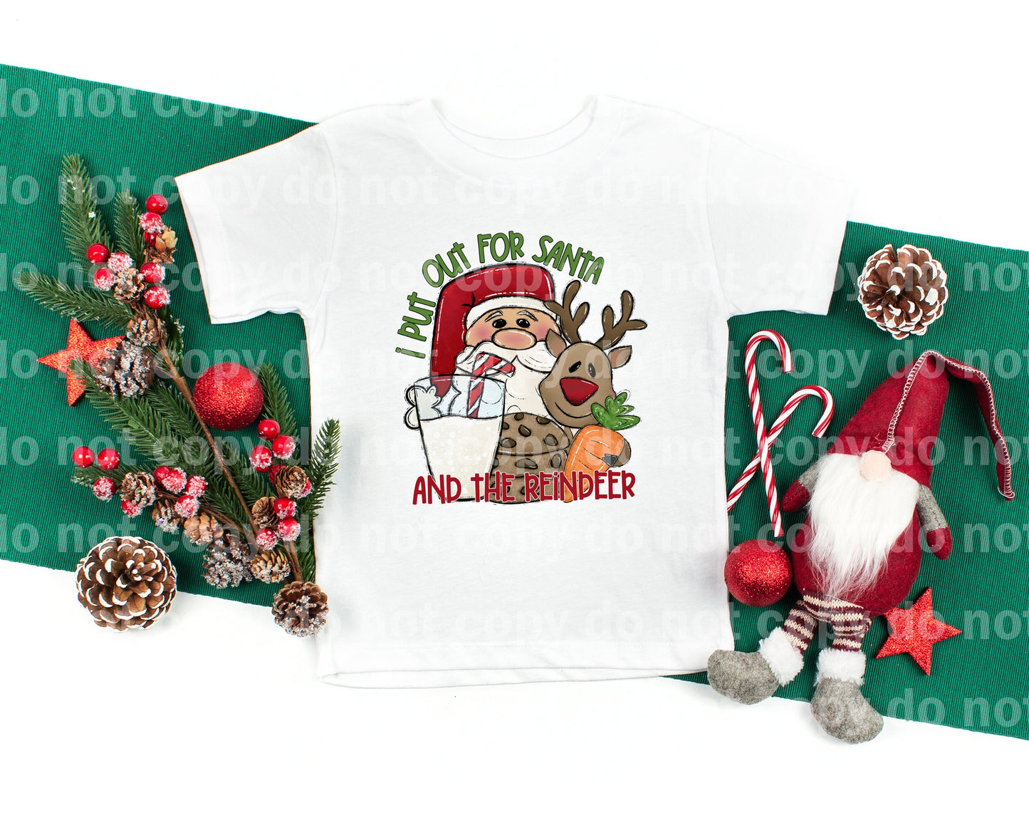 I Put Out For Santa And The Reindeer Dream Print or Sublimation Print