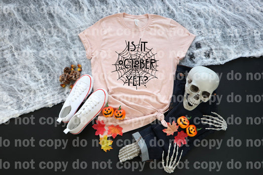 Is It October Yet Spider Web Dream Print or Sublimation Print