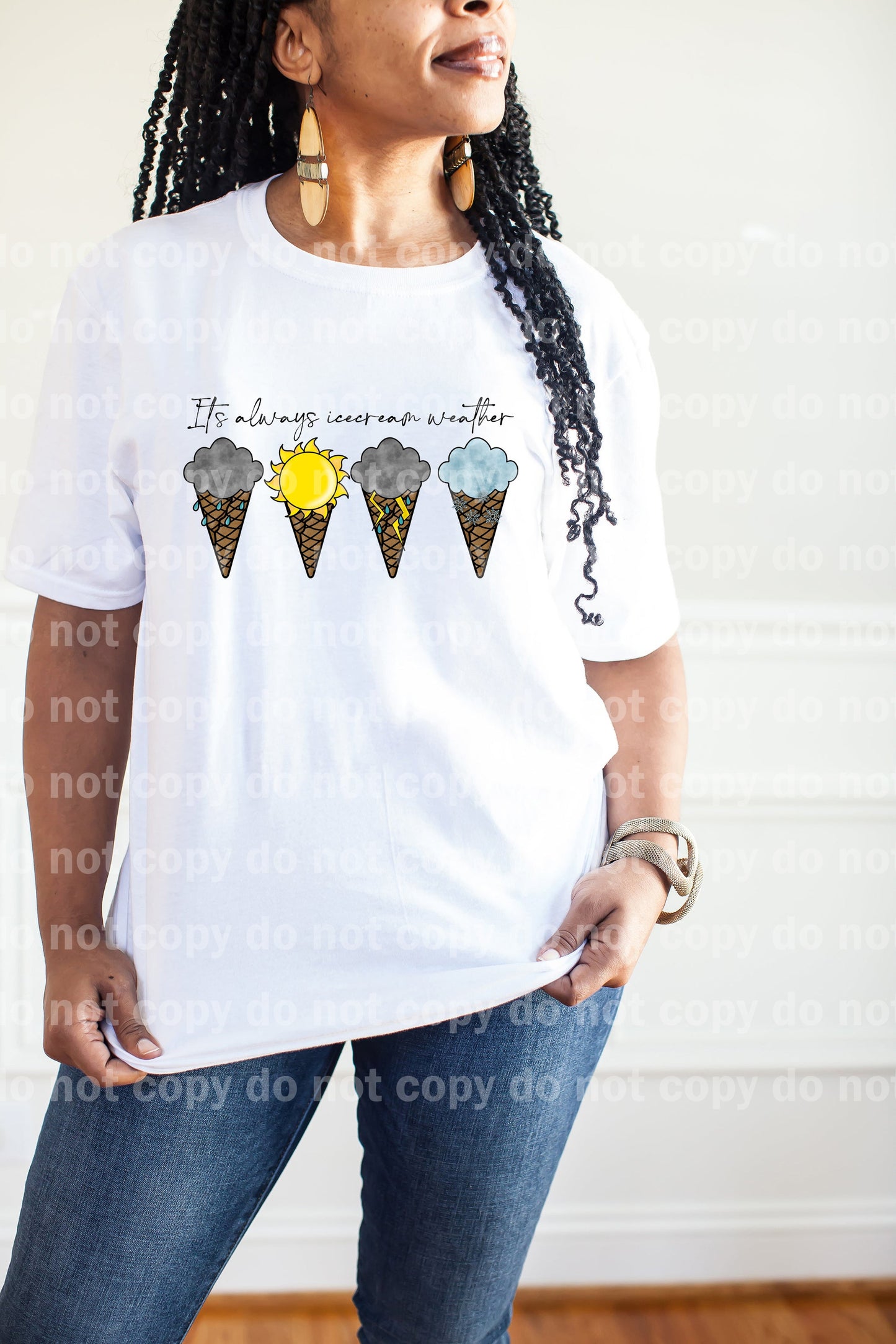 It's Always Ice Cream Weather Dream Print or Sublimation Print