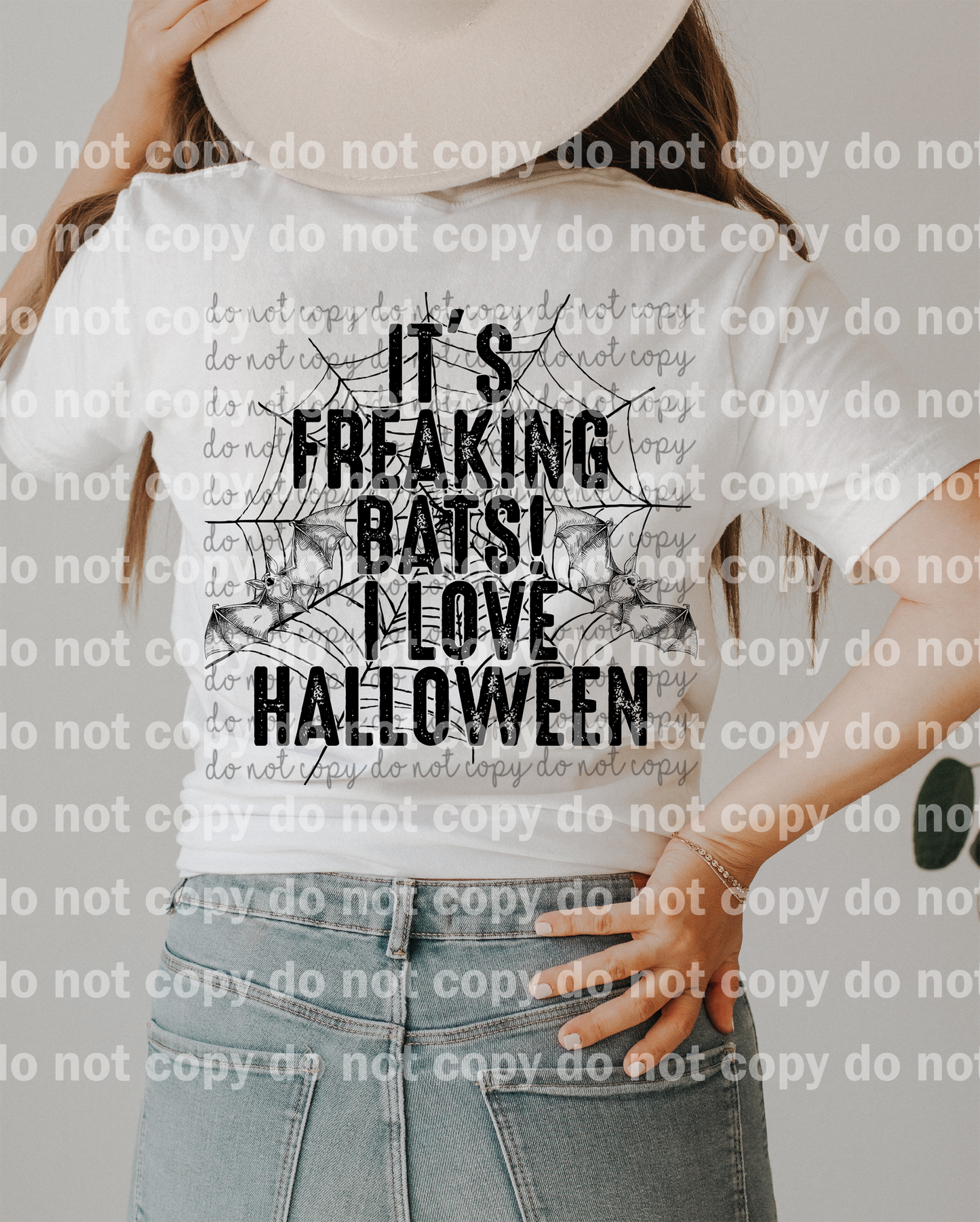 It's Freaking Bats I Love Halloween Distressed Dream Print or Sublimation Print