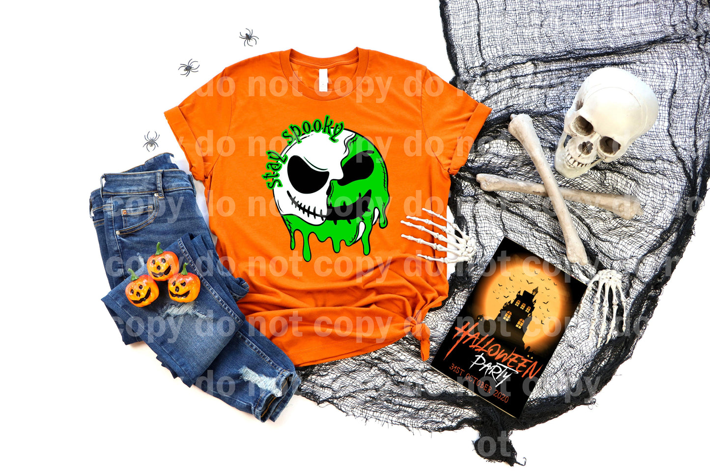 Stay Spooky Drippy Jack Oogie Dream Print or Sublimation Print