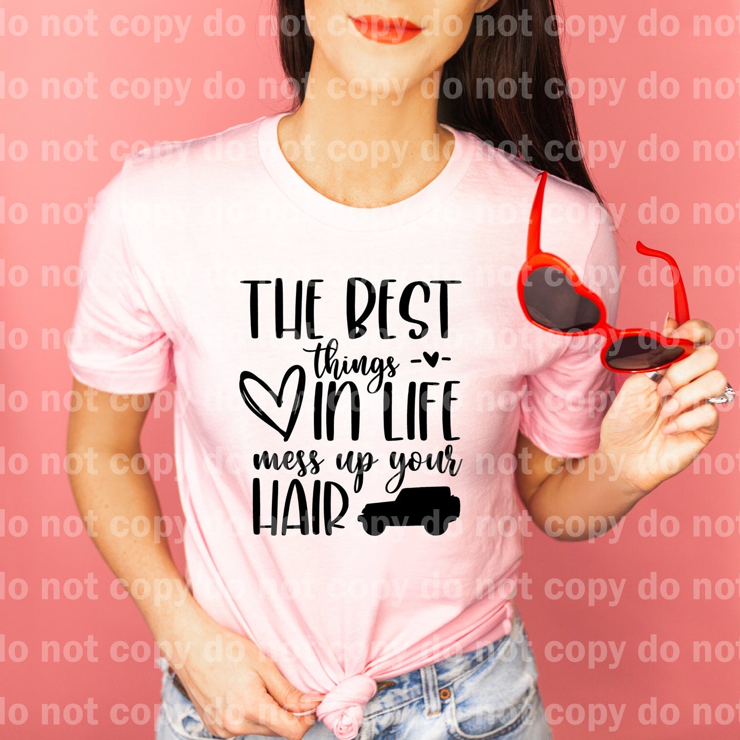 The Best Things In Life Mess Up Your Hair Dream Print or Sublimation Print