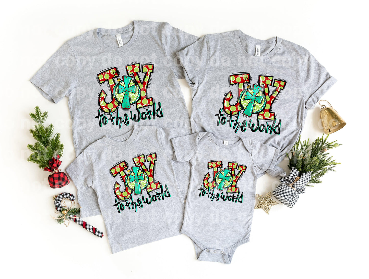 Joy To The World With Cross Dream Print or Sublimation Print