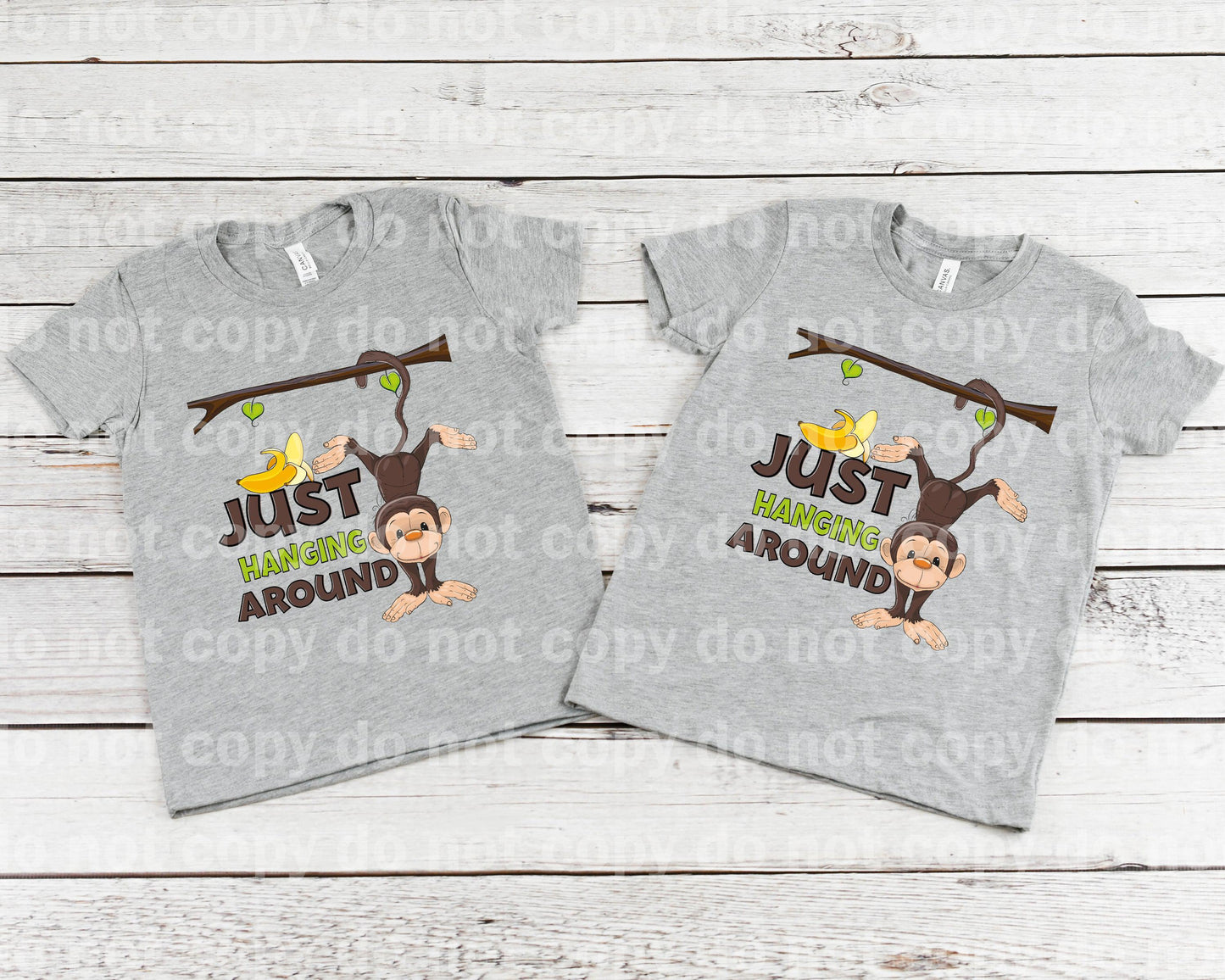 Just Hanging Around Monkey Dream Print or Sublimation Print