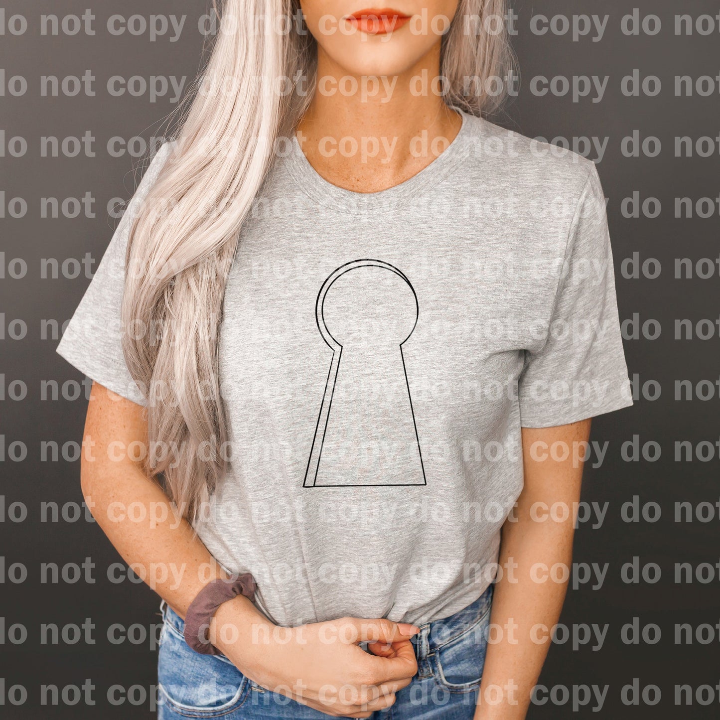 Keyhole Full Color/One Color Dream Print or Sublimation Print