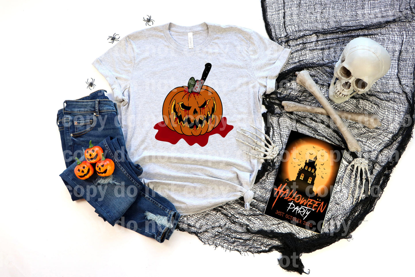 Killer Pumpkin Dream Print or Sublimation Print