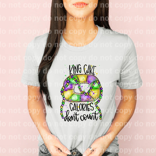 King Cake Calories Don't Count Dream Print or Sublimation Print