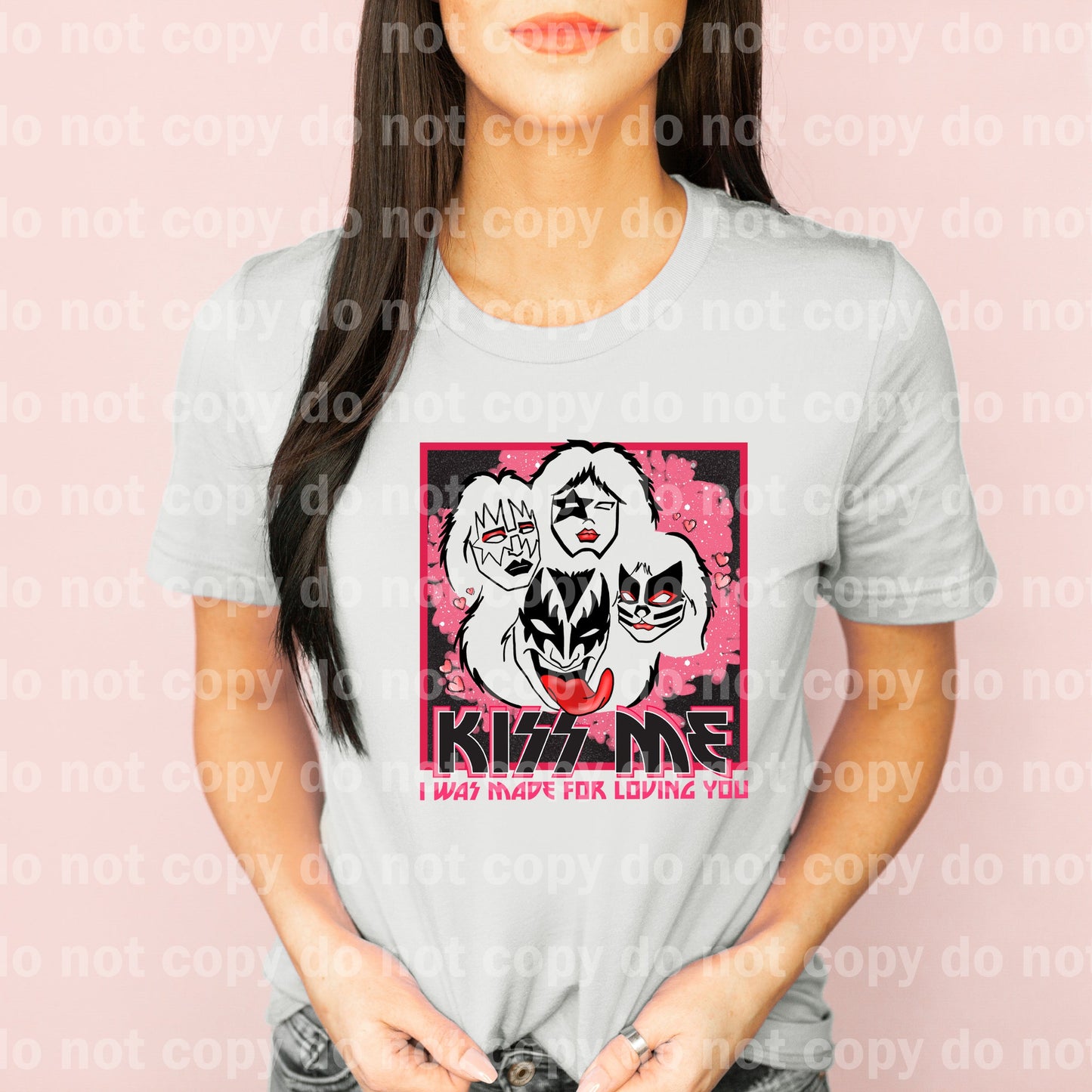 Kiss Me I Was Made For Loving You Dream Print or Sublimation Print