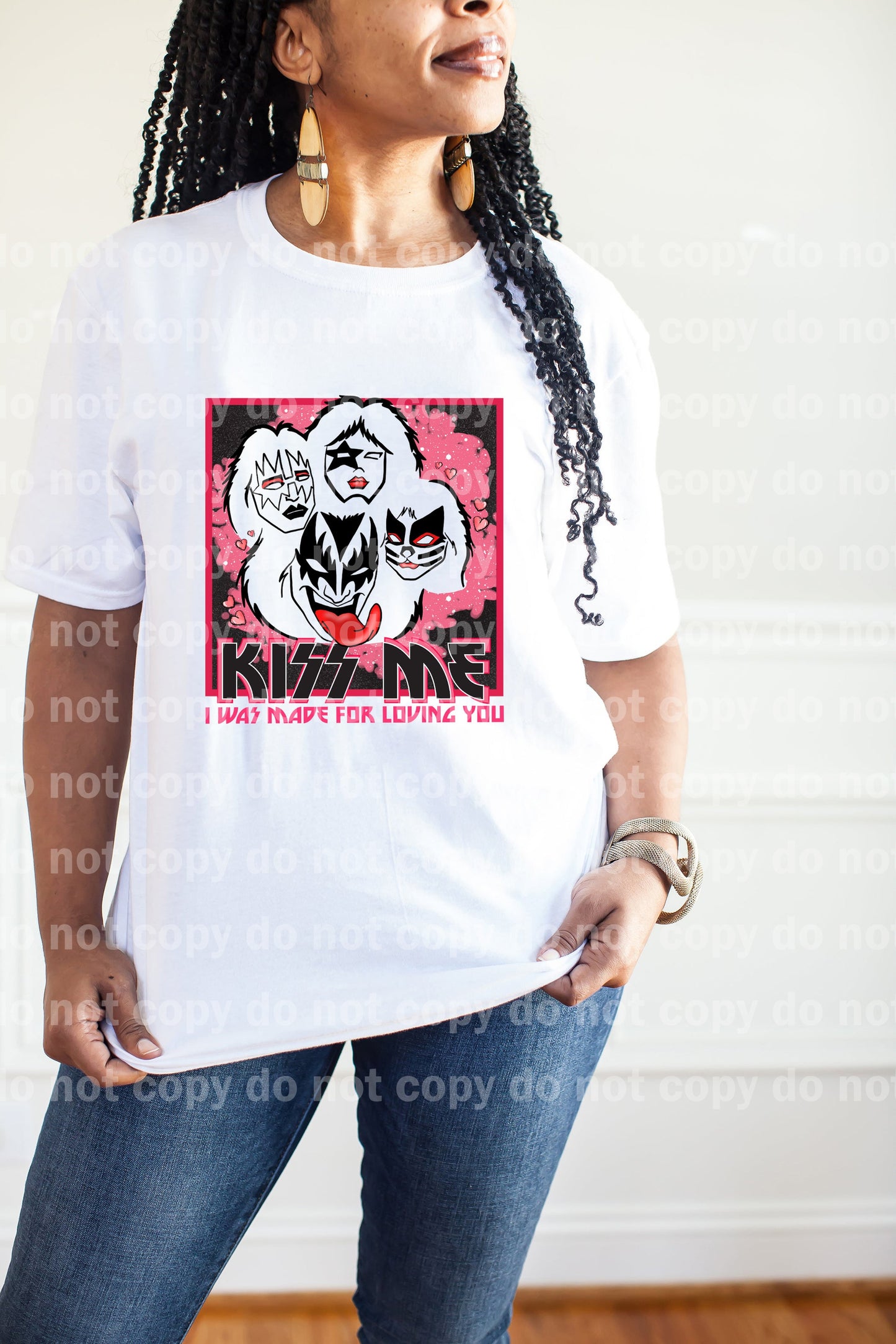 Kiss Me I Was Made For Loving You Dream Print or Sublimation Print