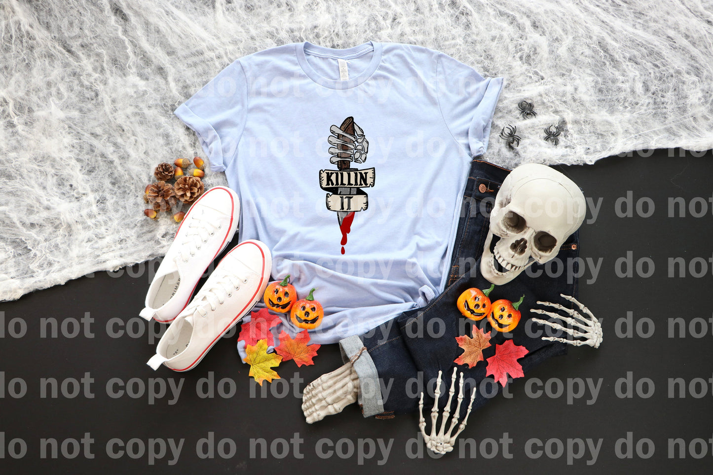 Killin It Knife Distressed Full Color/One Color Dream Print or Sublimation Print