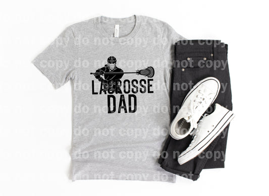 Lacrosse Dad Black Dream Print or Sublimation Print