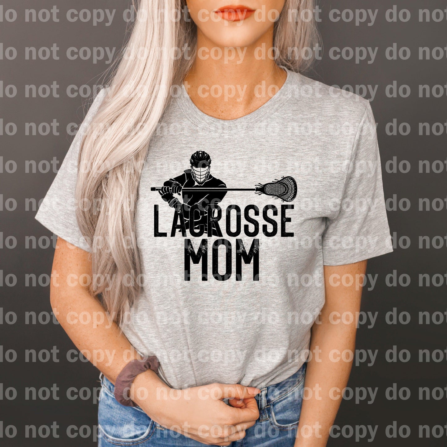 Lacrosse Mom Black Dream Print or Sublimation Print