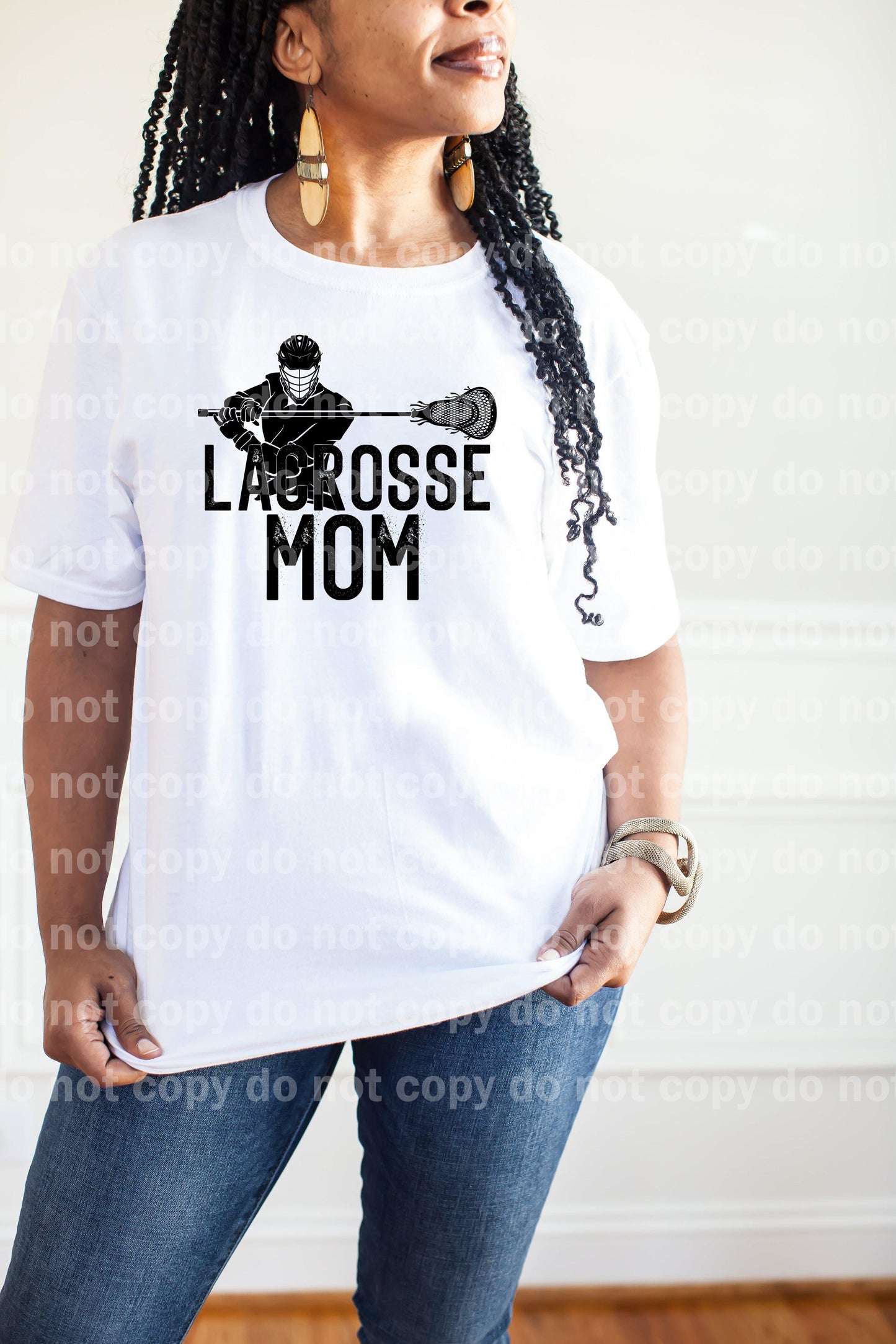 Lacrosse Mom Black Dream Print or Sublimation Print