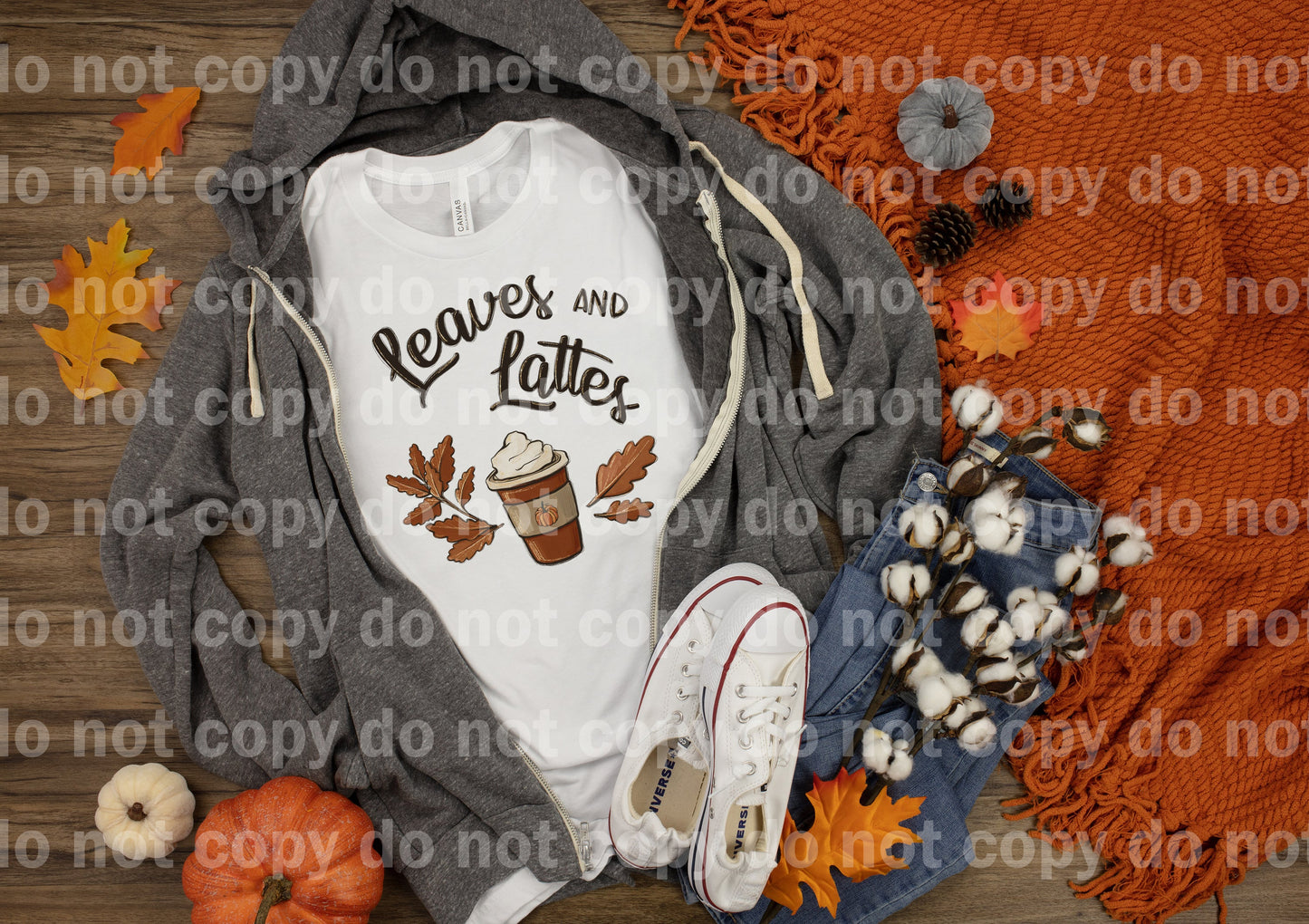 Leaves And Lattes Dream Print or Sublimation Print