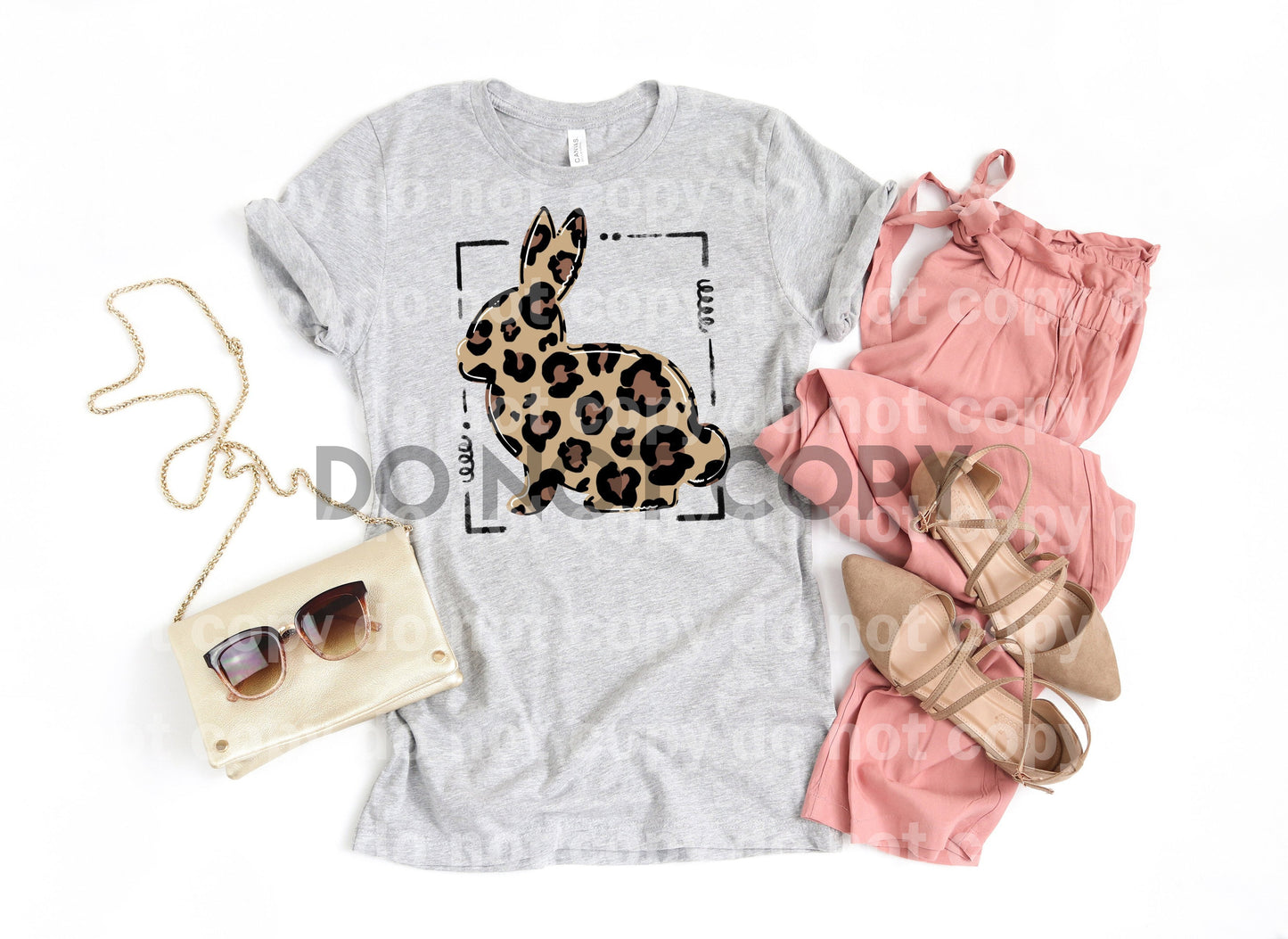 Leopard bunny Easter Rabbit Dream Print or Sublimation Print