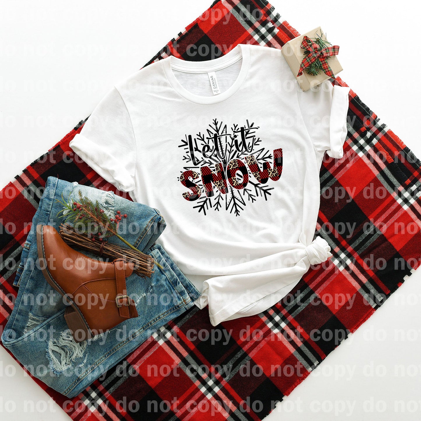 Let It Snow Dream Print or Sublimation Print